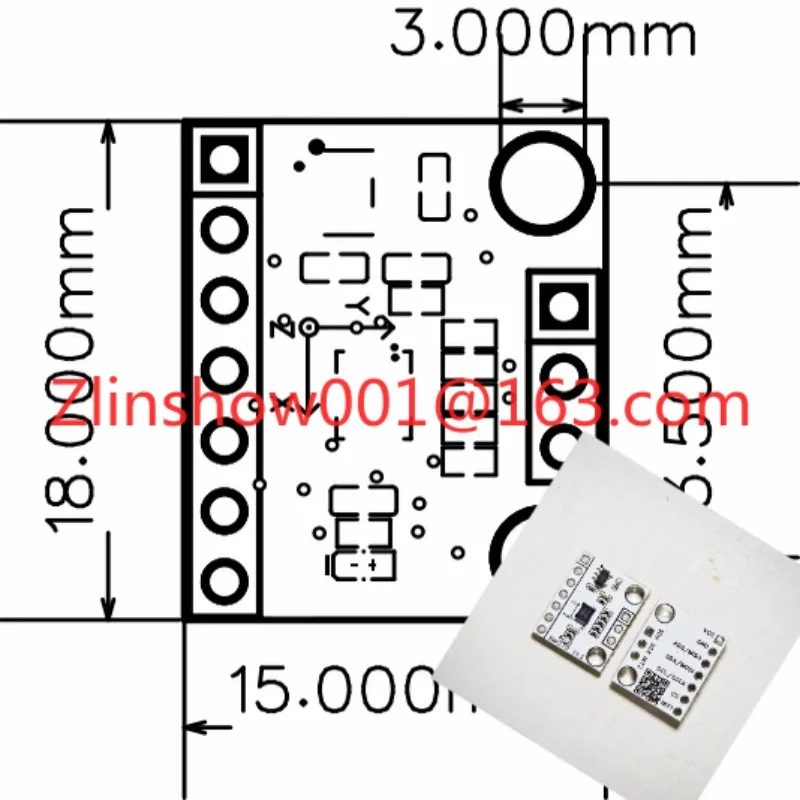 BMI270 module, high-performance six-axis sensor, performance far exceeds BMI160