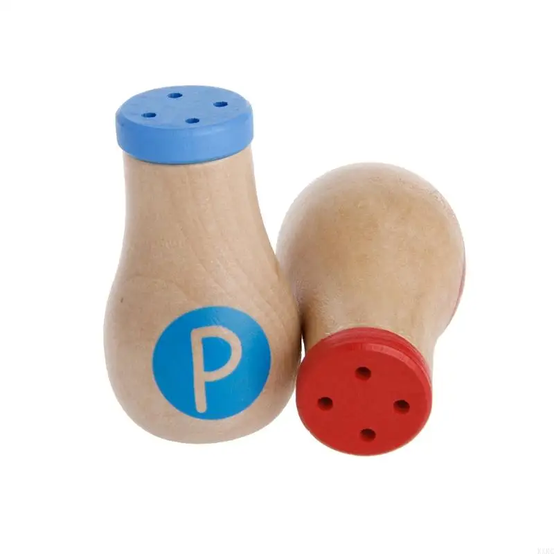 

KXRC Kids Pretend Role for Play Kitchen Fruit Wooden Toy Cutting Set Child Gifts