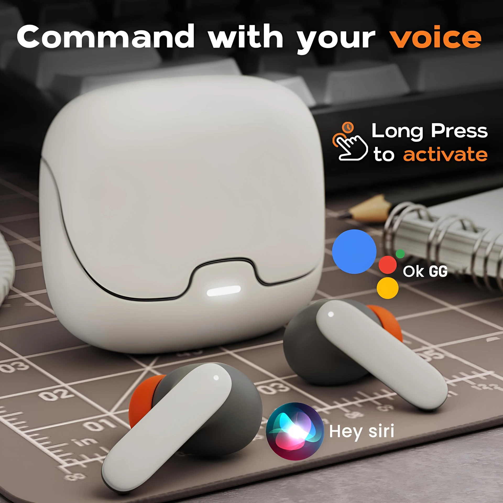 Беспроводные наушники TWS 5,4  – обзор и цена Tws Earbuds Bluetooth 5.3