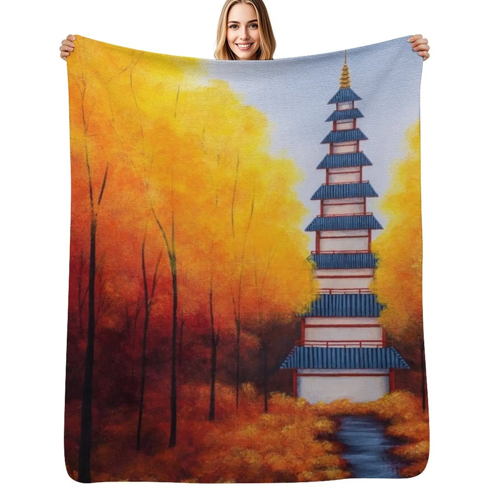 Bellchime Trail Throw Blanket bed plaid Hairy Winter beds Blankets For Bed Soft Plaid valentine gift ideas Blankets