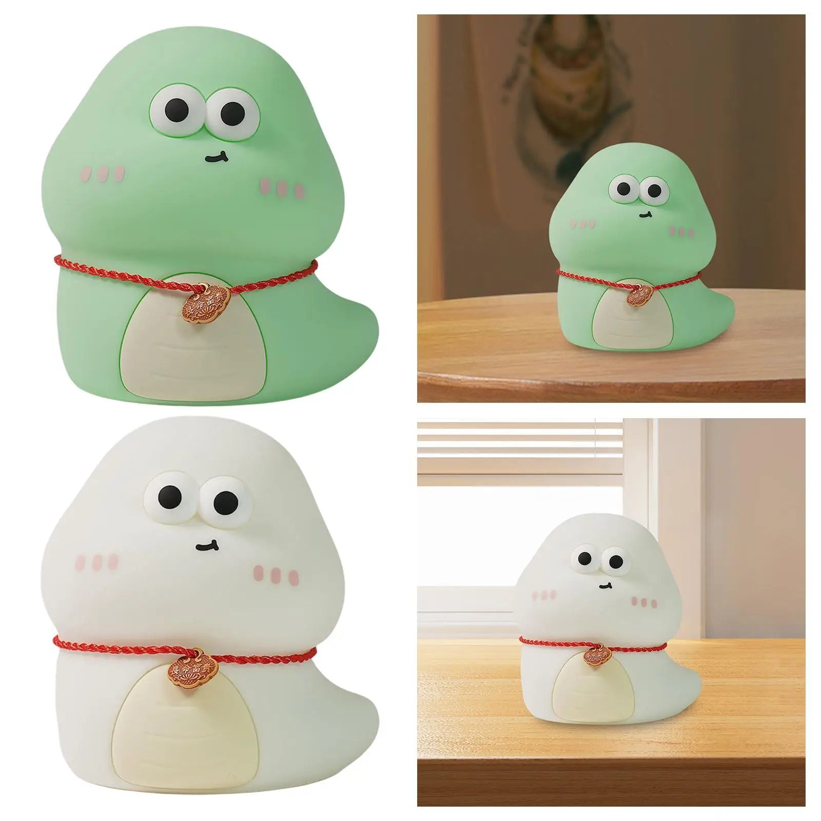 

Snake Night Light Home Decor Cute Bedside Lamp for Living Room Dining Office