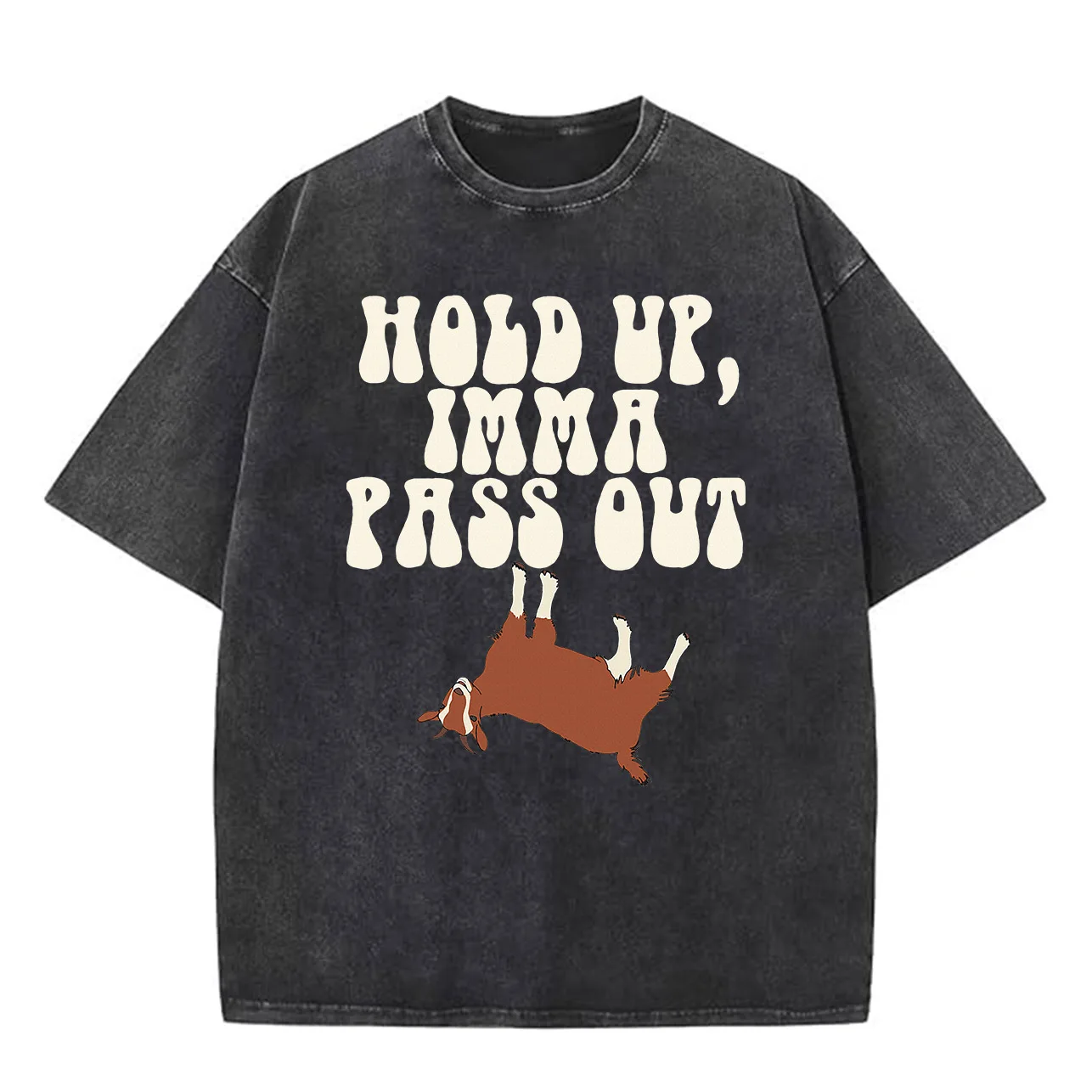 تي شيرت برسومات مغسولة كبيرة الحجم للجري، تي شيرت قطن 100% للرجال، ملابس هيب هوب كلاسيكية فضفاضة