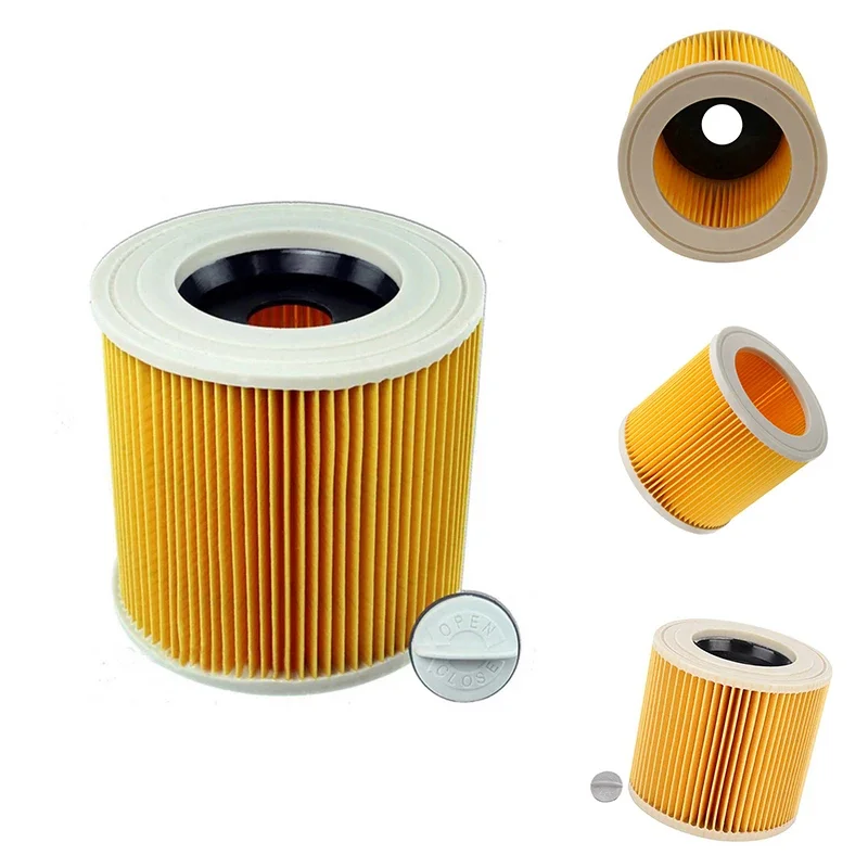 HEPA Filter For Karcher WD WD2 WD3 WD1 MV3 MV2 Vacuum Cleaners Parts  WD2250 WD3.200 WD3.300 A2004 A2054 A2204 A2656 Accessories