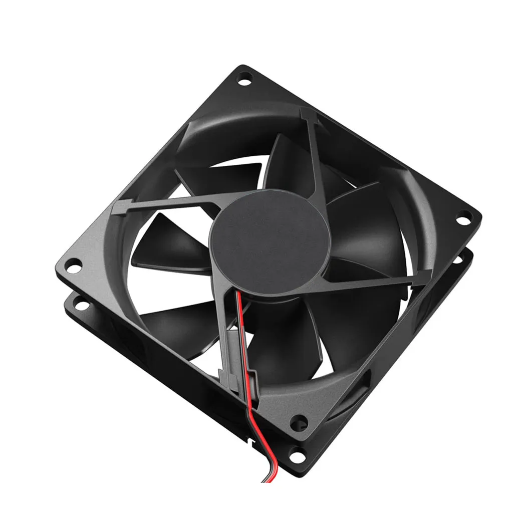 DC 12V 24V 8cm Brushless Computer Case CPU Cooling Fan 8025 80mm Axial Cooler Fan 80x80x25mm PC Case ventilator Radiator Fan