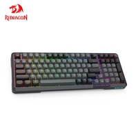 REDRAGON BRAGI K688 PRO RGB Mechanical Gaming Keyboard support Bluetooth wireless 2.4G USB Wired 98 Keys for Compute PC Laptop