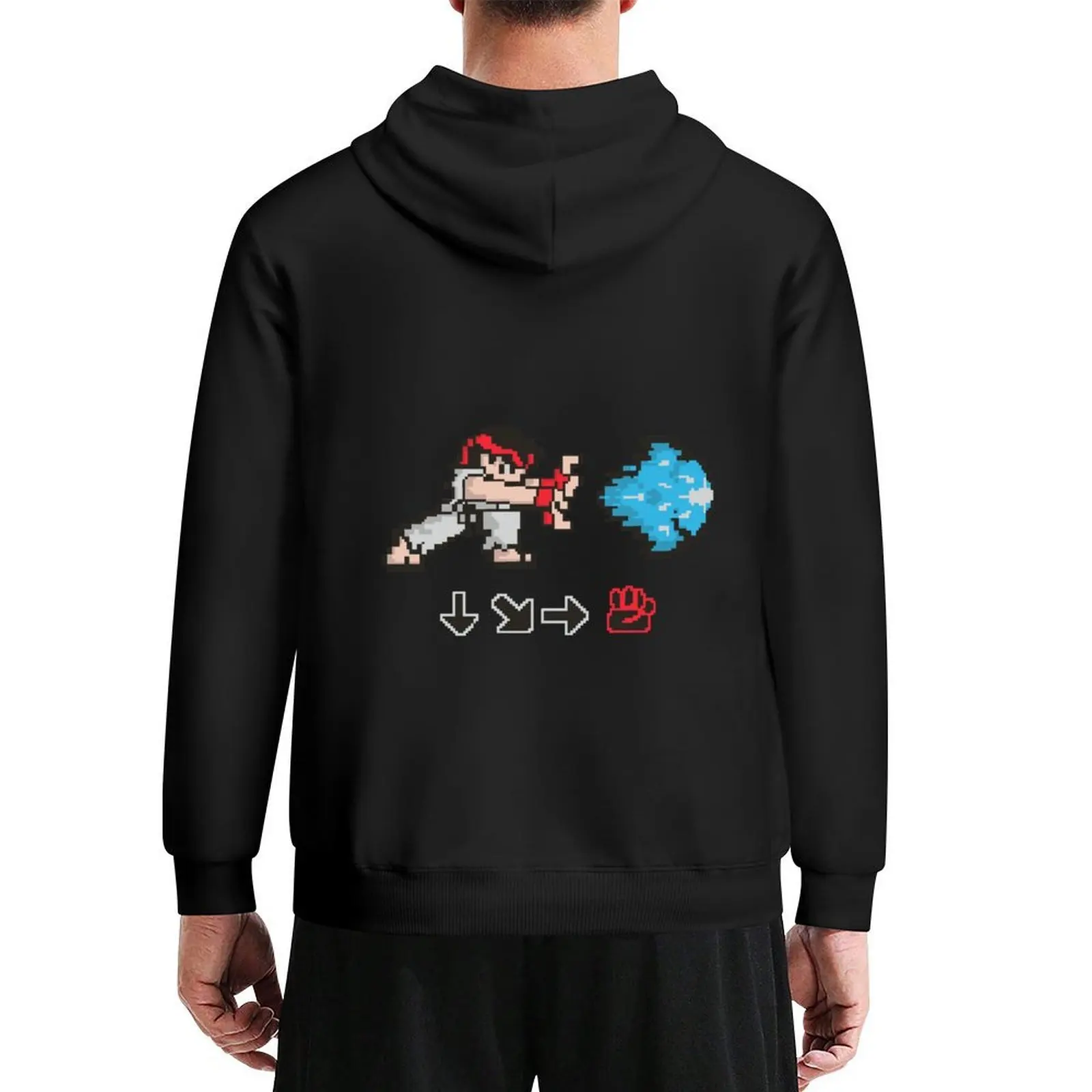 

Hadoouken! Hoodie autumn men clothes korean clothes men's sweat-shirt anime hoodie