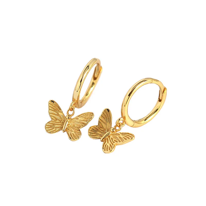 

Mothers Day Gift Butterfly Earring Fashion Summer Accessories Young Girls High Quality Jewelry Handicraft Special Designer