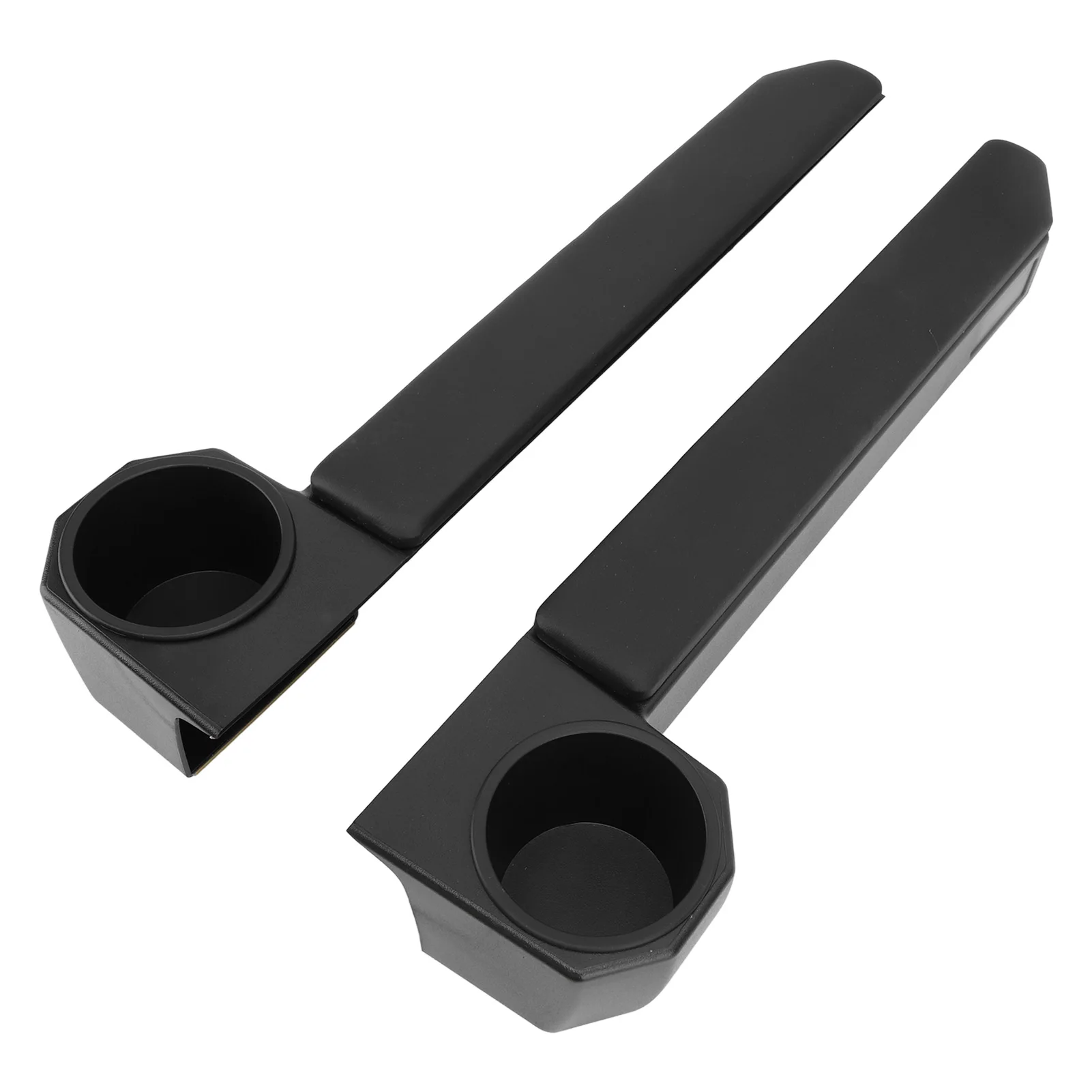1 Pair Car Door Armrest Cup Holder Plastic Leather Wear Resistance Replacement for Toyota Land Cruiser 70 Series