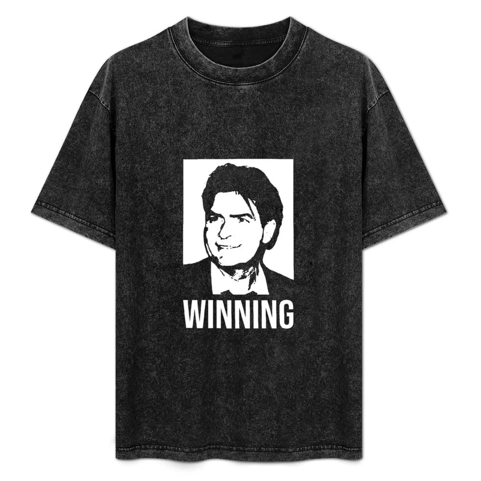 

Charlie Sheen Winning Shirt, Unisex For Men Women T-Shirt Large Size Basic Casual T-Shirt