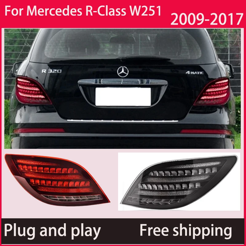 

Для Mercedes-Benz R-class W251 R300, R350, R400, R500 2010-2017 стандартная задняя фара в сборе DRL сигнал поворота автозапчасти