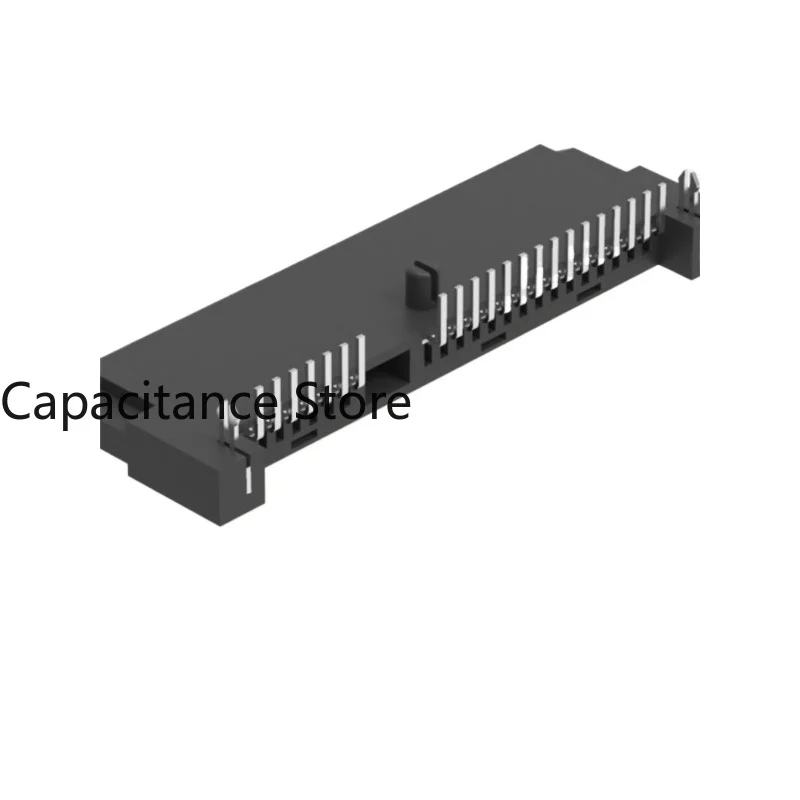 10PCS SATA7+15P motherboard H3.50 90-degree gold-plated hard disk data transmission interface with central column.