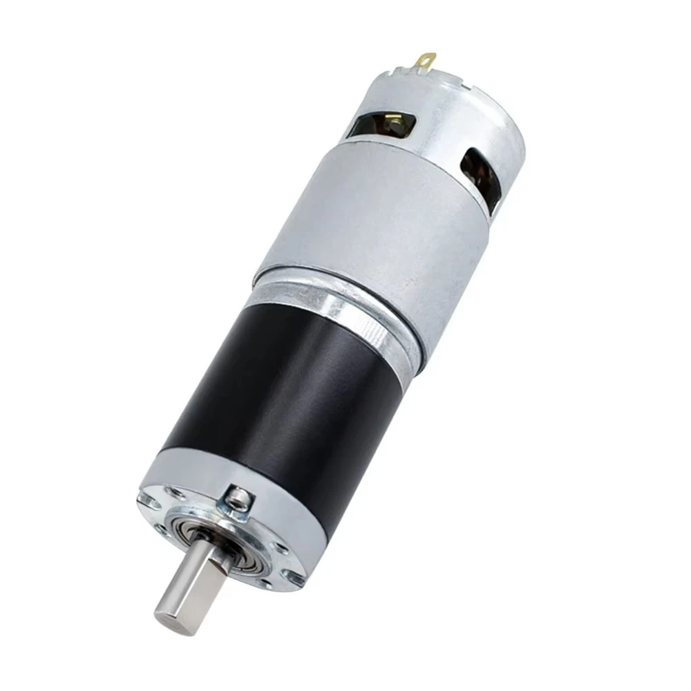 42GP-775 Metal Planetary Gear Motor DC Motor: 12V~24V/1600RPM~8RPM 250KG.CM High Torque and Forward/reverse DC Brushed Motor