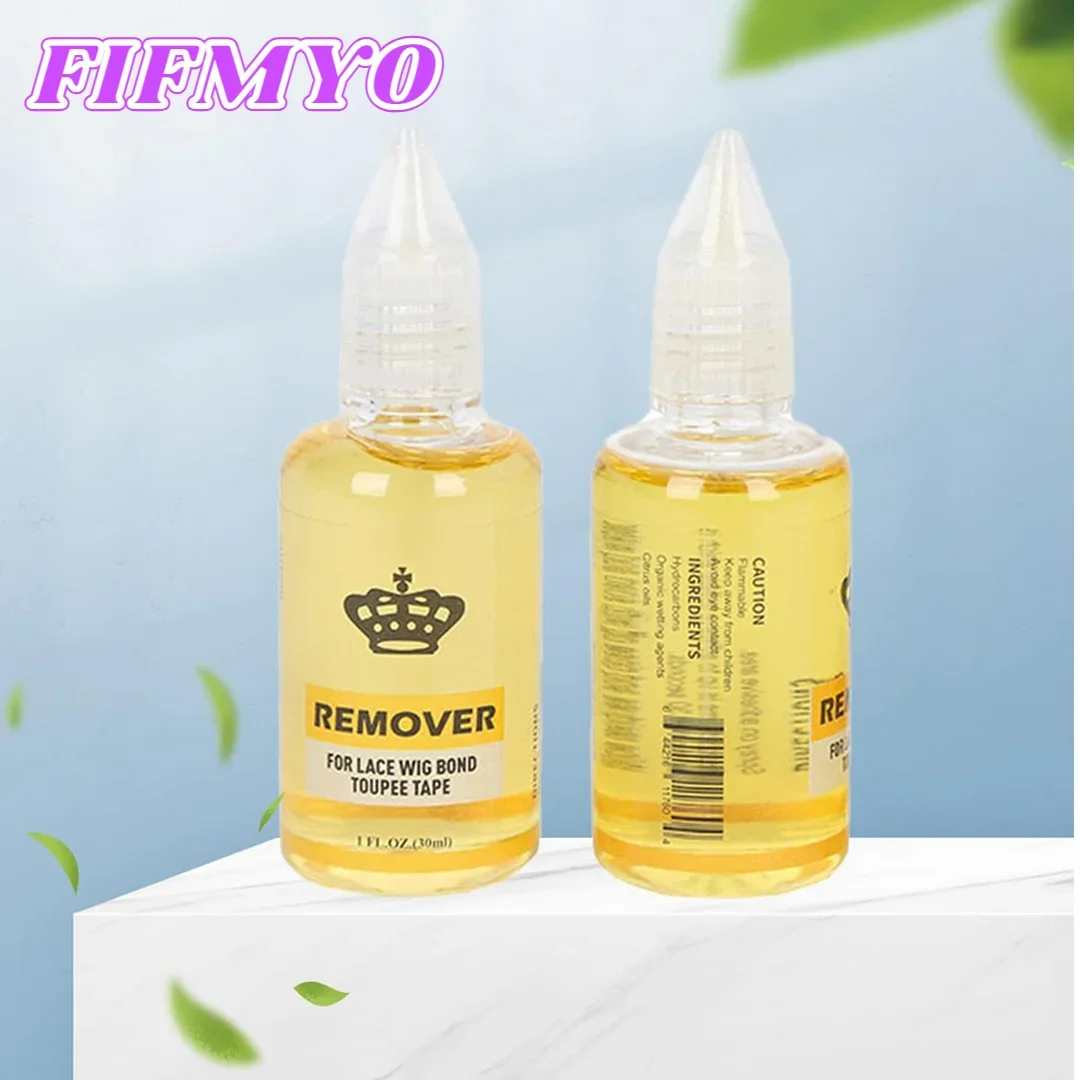 

Adhesive Glue Remover for Wig Tape Lace Wig Toupee Hair Extensions Quick Dissolve No Residue Hair Replacement Adhesive Remover