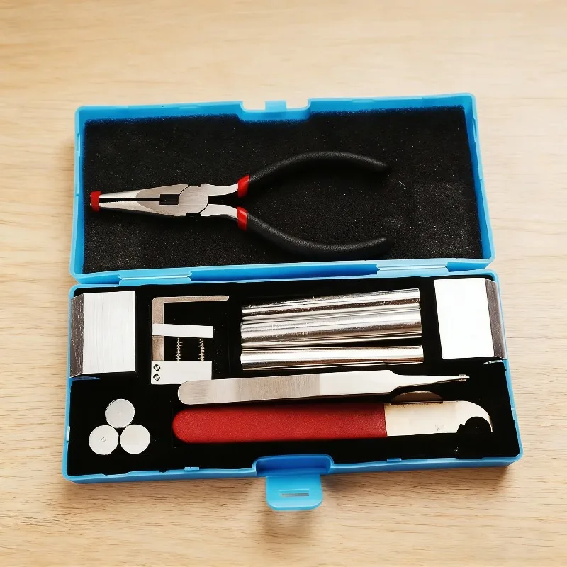 

HUK Professional 12-in-1 Lock Disassembly Kit – Locksmith Repair Tool Set for Auto/Home Locks with Precision Picks