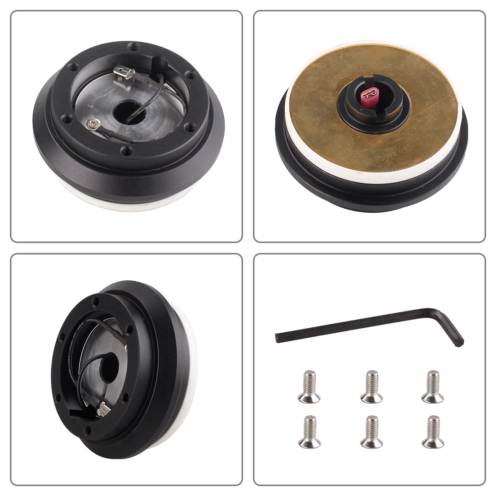 RASTP-Car Racing Steering Wheel Short Hub Adapter Boss Kit For Honda Civic EK Car Accessories RS-QR010-EK-New