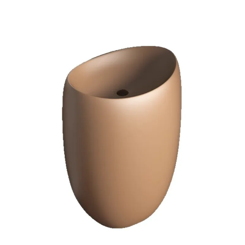 

* Керамическая раковина-колонна Открытый балкон Умывальник Ванная комната Умывальник Раковина от пола до потолка