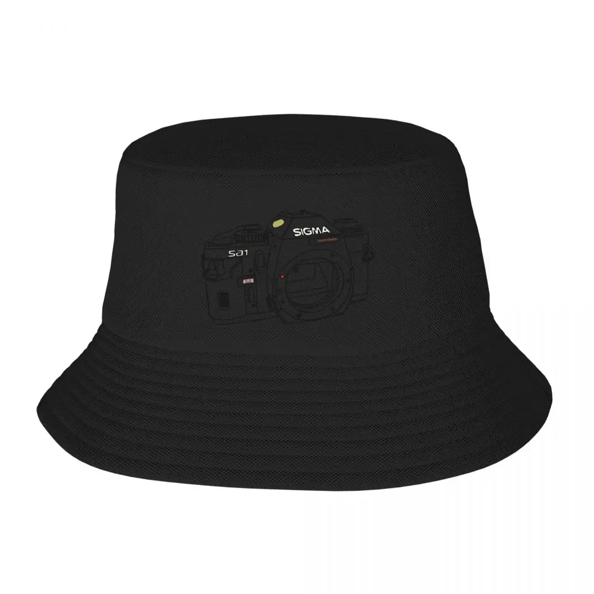 Wire Frame Sigma camera Bucket Hat Kids Hat Hip Hop Thermal Visor Men's Women's