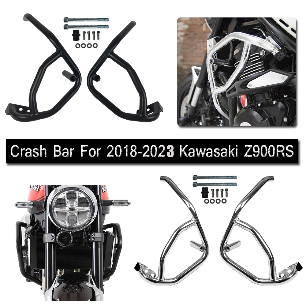 For 2023 Z900RS Engine Guard Crash Bar Motorcycle Bumper Falling Protection for 2018 2019 2020 2021 2022 Z900 RS CAFE