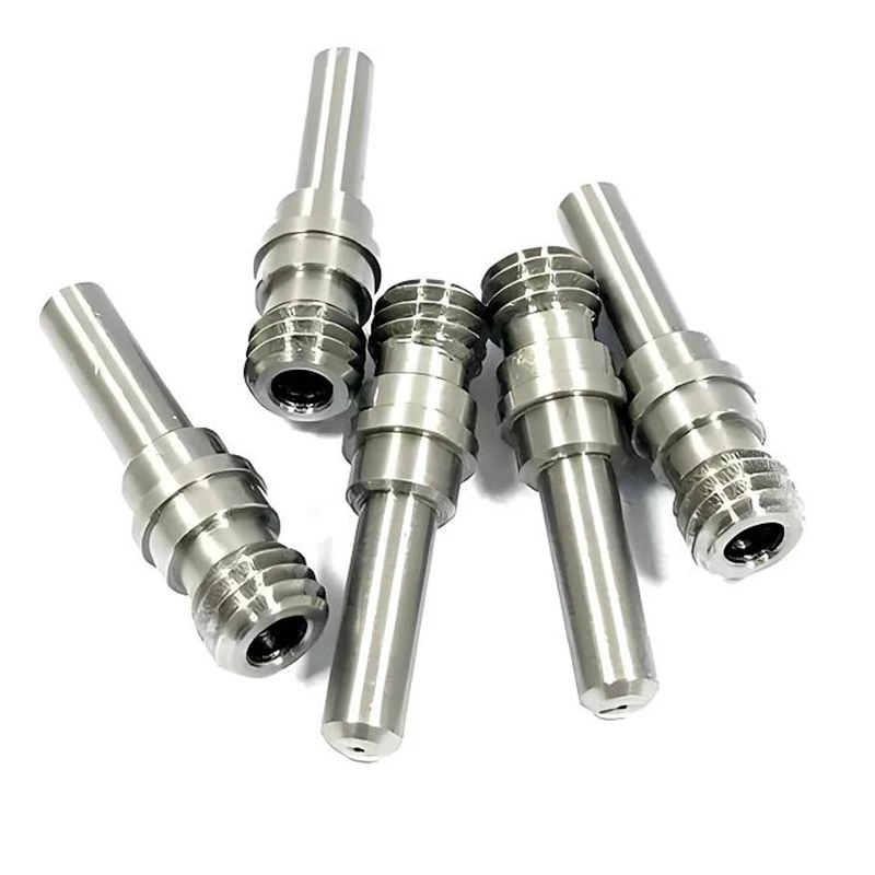 Custom Carbon Steel CNC Turning Machined Threaded Stud Bolt & Flange Nut Precision CNC Lathe Machining Special Thread Fastener