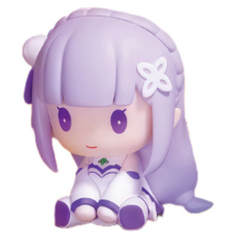 Genuine Bushiroad Re:ZERO -Starting Life in Another World- Emilia Blind Box Ram Anime Figure Rem Mystery Box Model Ornament Gift view 4