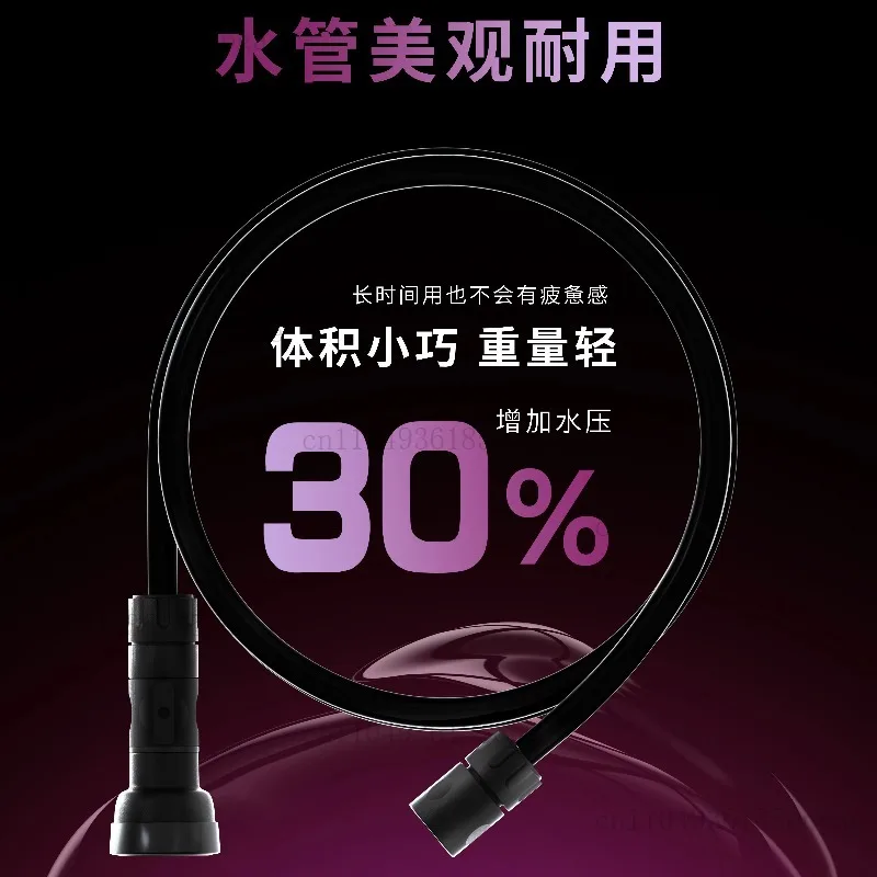 فوهة حمام كبيرة للكلاب الأليفة مع مسدس رش حمام ضغط للقطط لسهولة التنظيف للحيوانات الأليفة