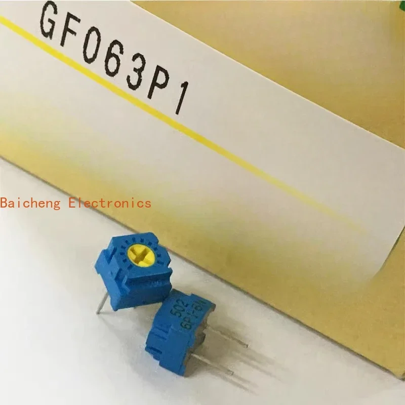 10PCS Adjustable potentiometer GF063P resistor precision B502 vertical 1K2K10K100K200K500K