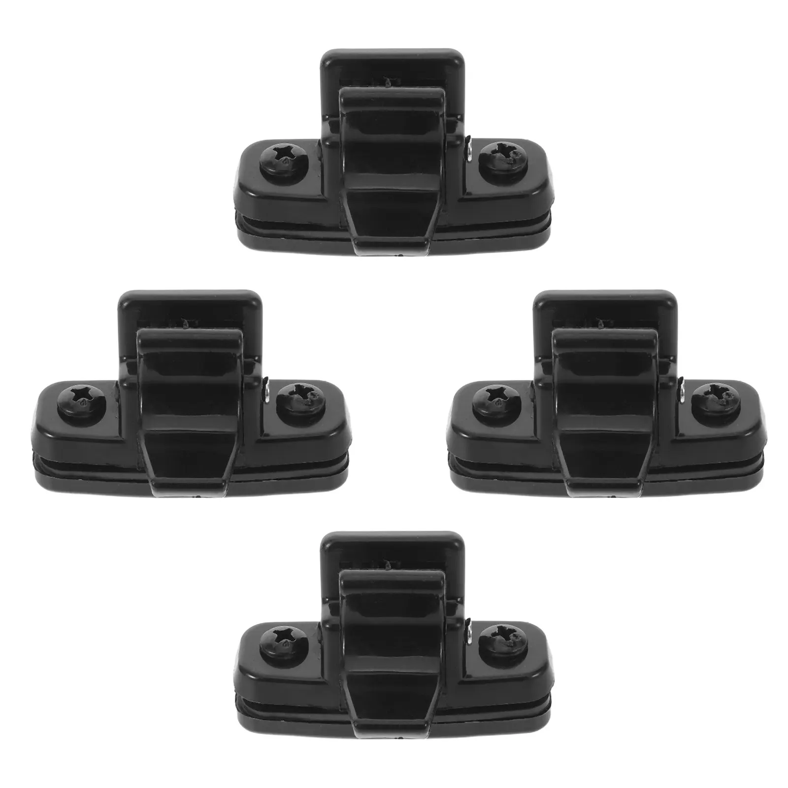 4Pcs Excavator Window Snap Lock Plastic Nylon Glass Panel Clips Replacement Snap Fastener Door Window Lock Compatible with