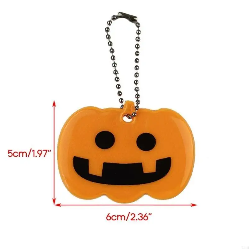 Pumpkin Monsters Pendant Bicycles Reflectors Decorative Hangings Ornament Wallet - Image 6