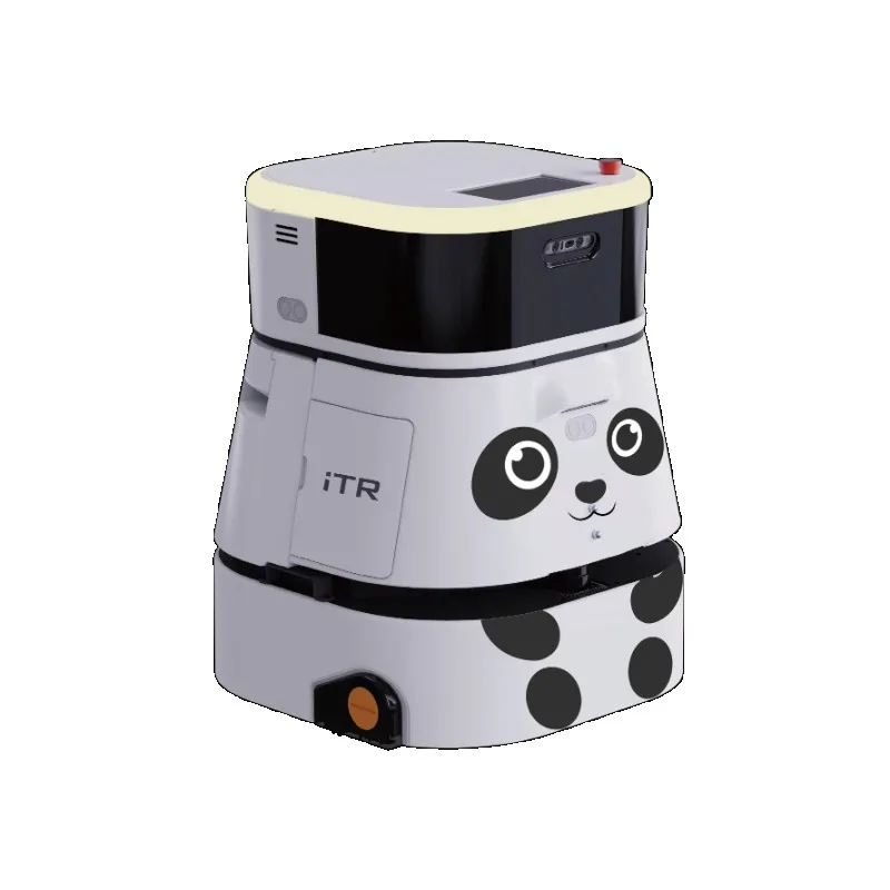 Commercial Cleaning Robot Powerful Robotic Floor Scrubber Washer & Vacuum With Self-Charging Self-Cleaning Elevator System