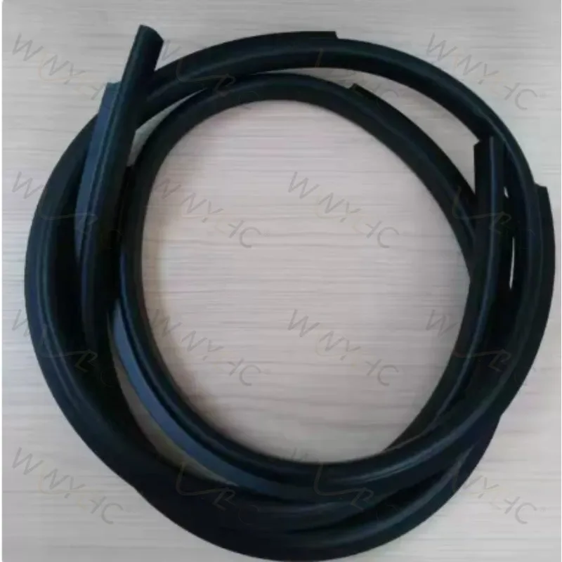 1pcs Suitable for EDM Machine Pneumatic Inflatable Seal Strip, Black Rubber Sealing Strip 2570mm