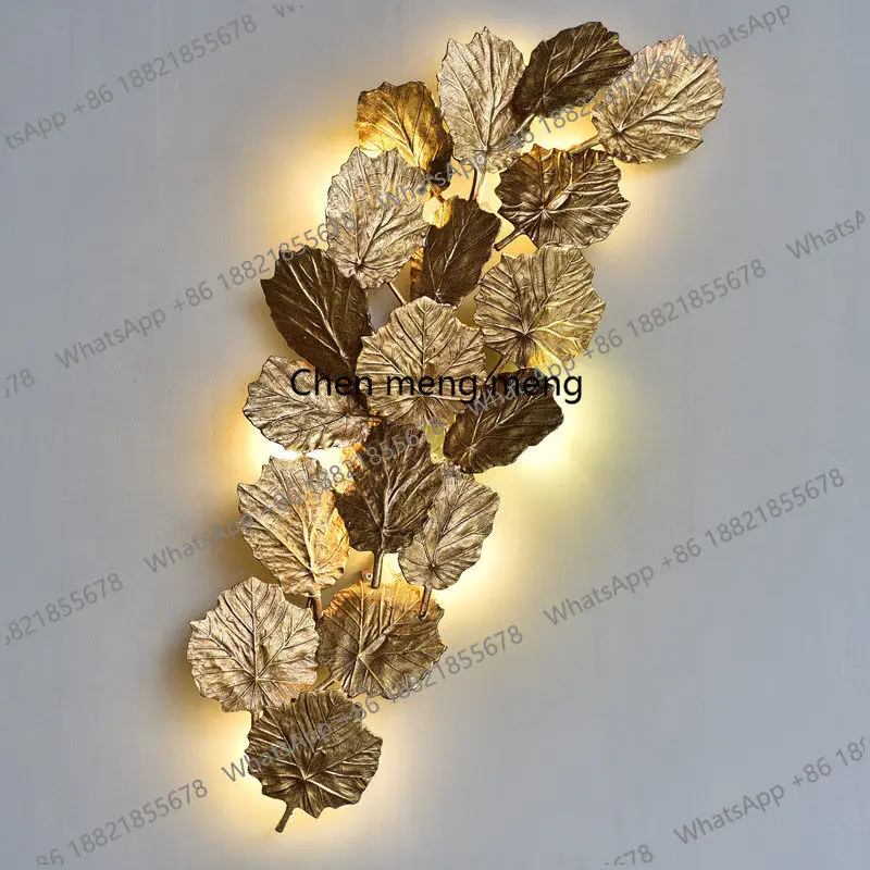 

background wall lamp Living room wall lamp Creative art Personality Modern light luxury atmosphere High-end aisle wall lamp
