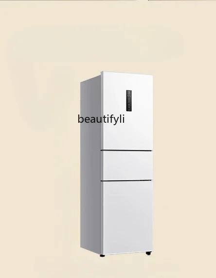 260 liters V5 three-door three-temperature zone first-class frequency conversion energy-saving small household refrigerator