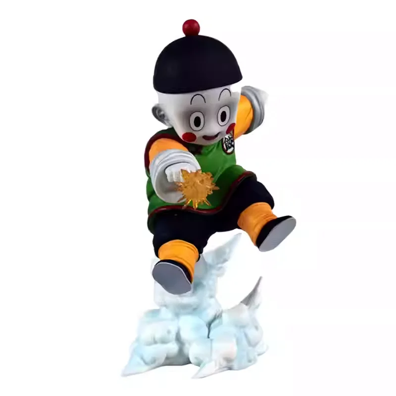 

16cm Dragon Ball Chiaotzu Statue - Anime Figure Model by LK Studio, Collectible Desktop Decor