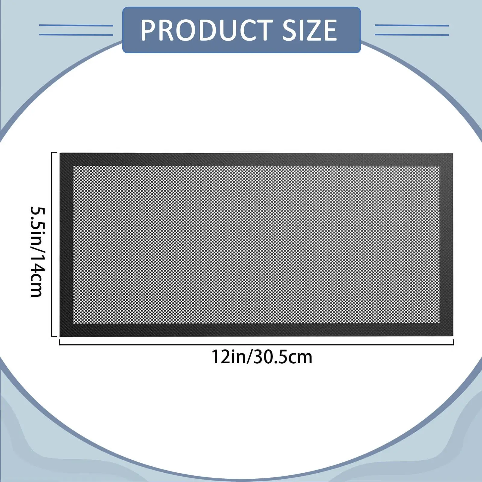 Floor Vent Covers Decor Grate PVC Frame Home Decor Versatile Vent for Furniture Indoor Wall Ceiling Cabinet