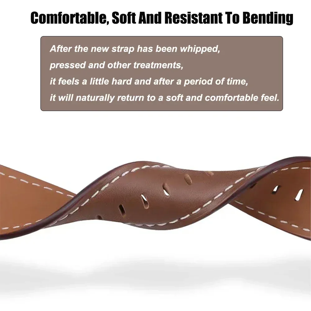 22 مللي متر حلقة من جلد لساعة شاومي اللون 2/S4 الرياضة خمر حزام ل Mi ساعة S4/S3/S2 46 مللي متر/S1 برو كوريا سوار إكسسوارات