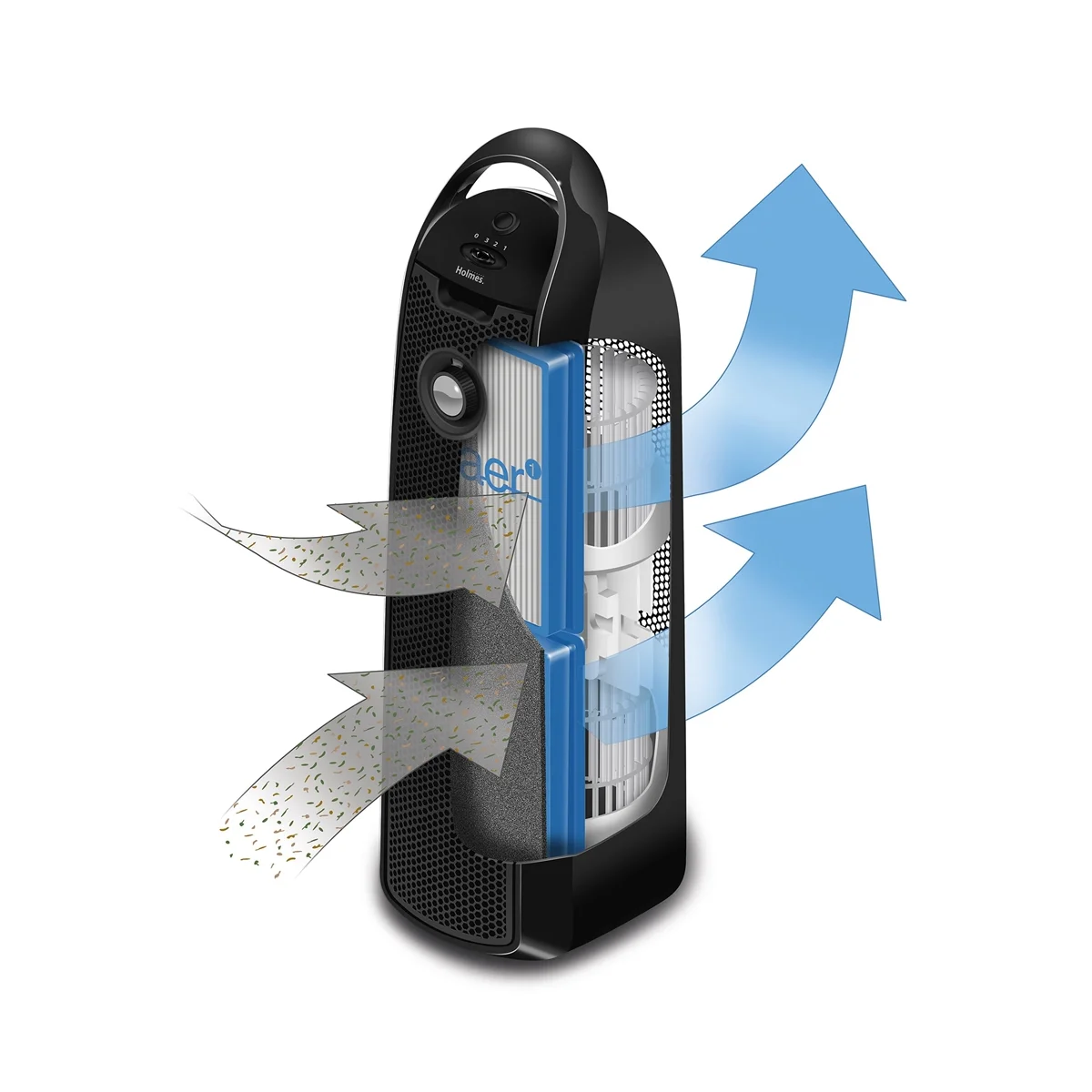 Filtro Hepa para modelos de purificador de ar Série AER1 HAPF30AT Acessórios de reposição Peças sobressalentes-A59E