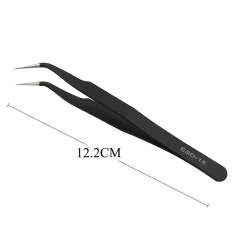 1/2PCS False Eyelashes Tweezers With Fiber Tips for Makeup Precision Professional Beauty Tool Fake Eyelash Extension Accessoires