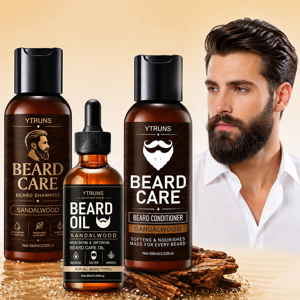 Men'S Grooming Tonic - Set de Aceite para Barba para