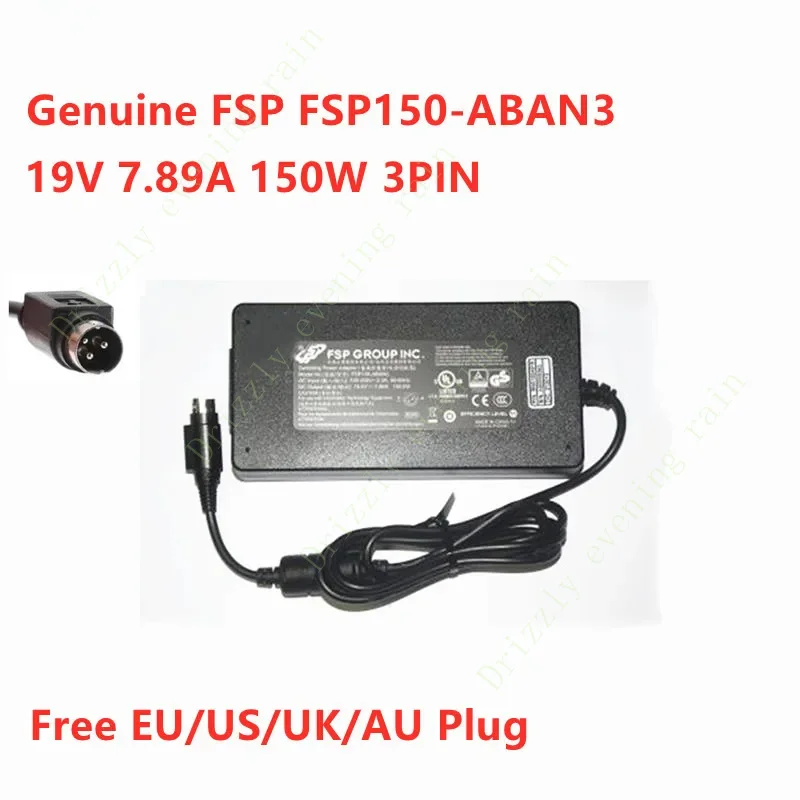 Genuine for FSP FSP150-ABAN3 19V 7.89A 150W 3PIN 9NA1504818 AC Adapter For Switching Power Supply Charger