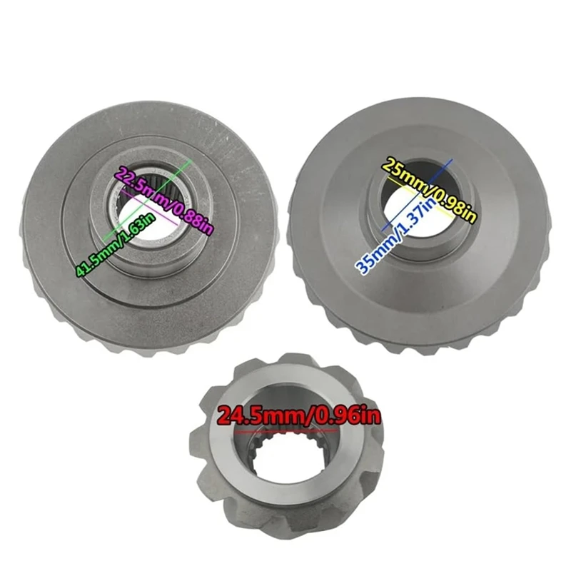 Outboard Gear Kit 6D9-45560 6D9-45551 6D9-45571 For Yamaha Outboard 4 Stroke Oversee F75-F90 (2011 & Later)