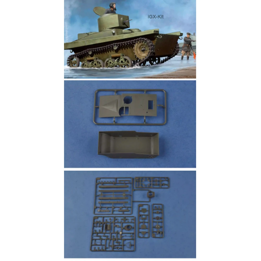 

Hobbyboss 83819 1:35 Scale Soviet T37 T-37A Amphibious Light Tank Early Plastic Model Kit