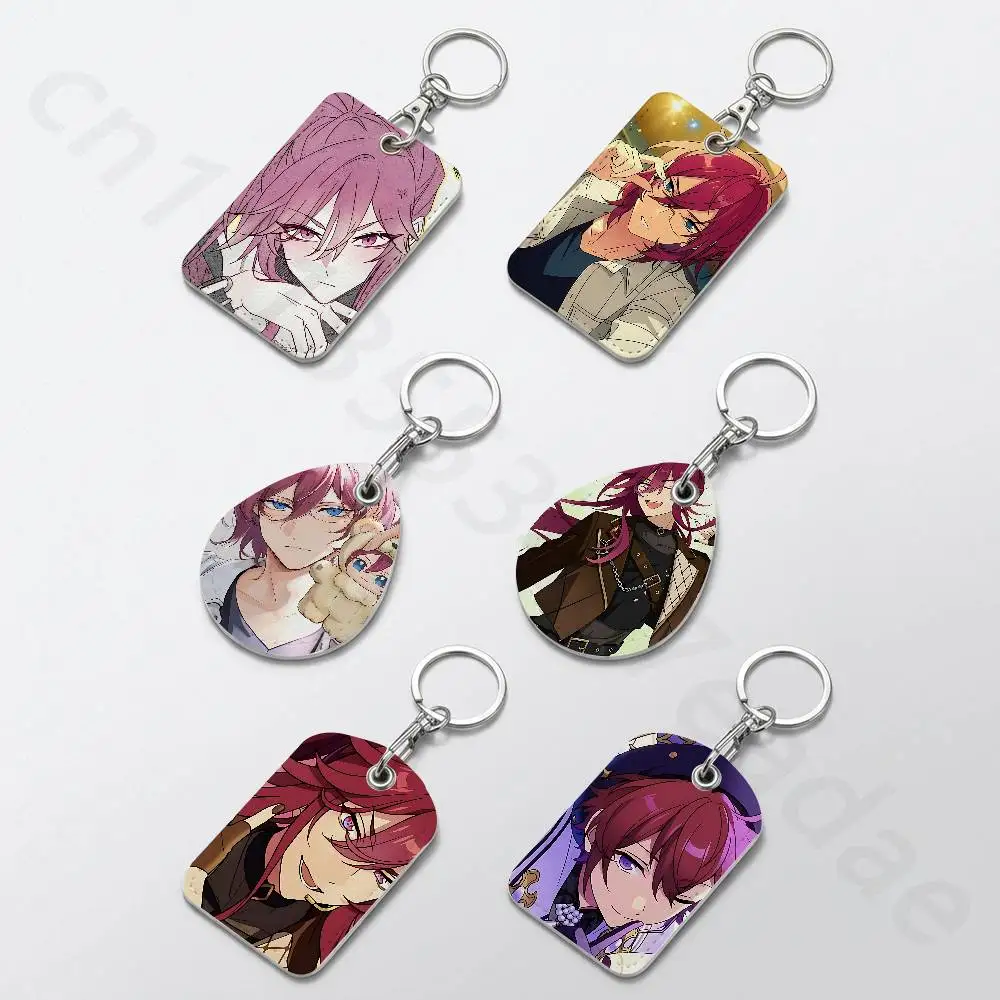 N-nozomi madoka Holder Keychain For Bank Business Work Card Holder Student Card Protective Case Bus Card