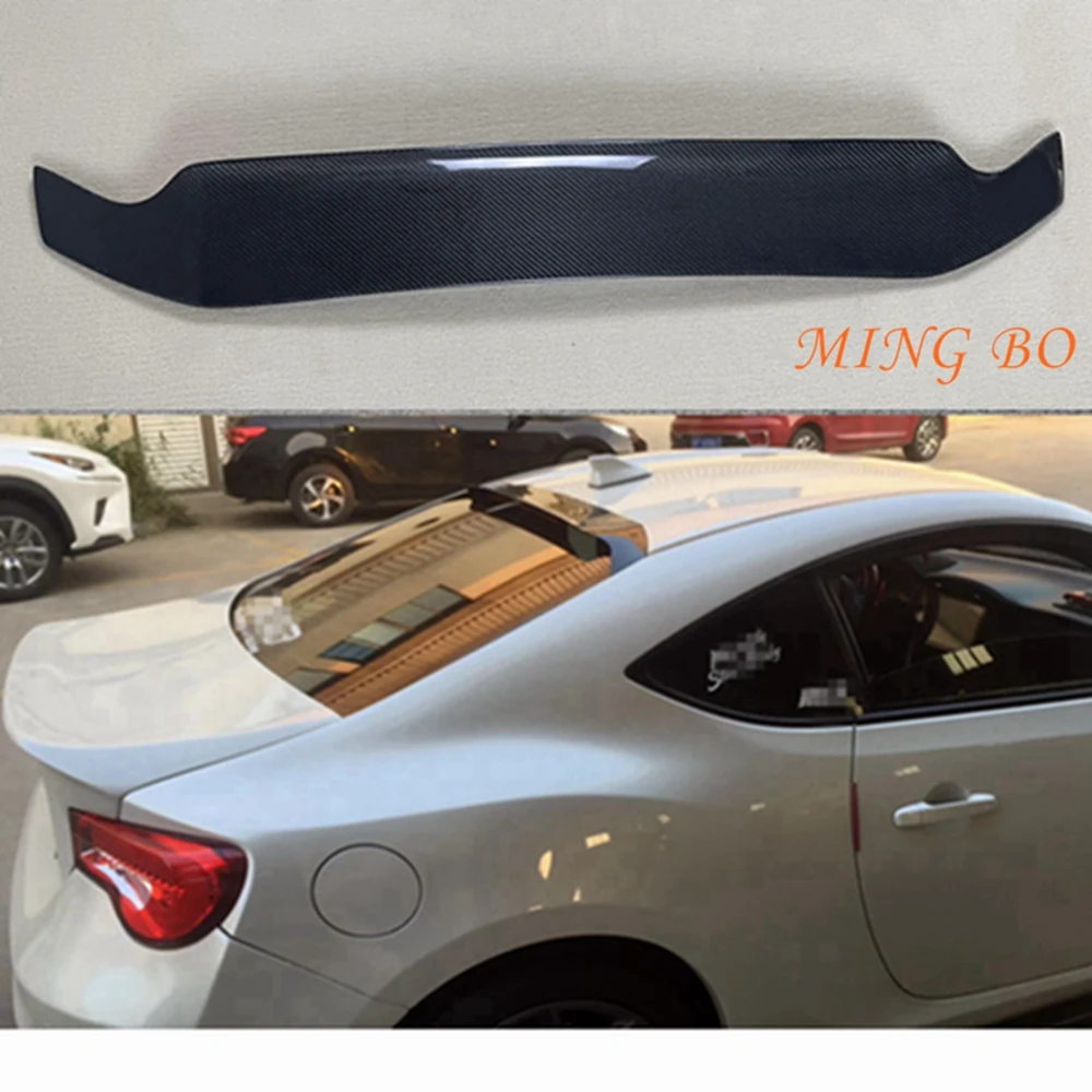 

FOR Toyota Subaru BRZ 86 GT86 2012-2016 Carbon fiber roof wing spoiler visor