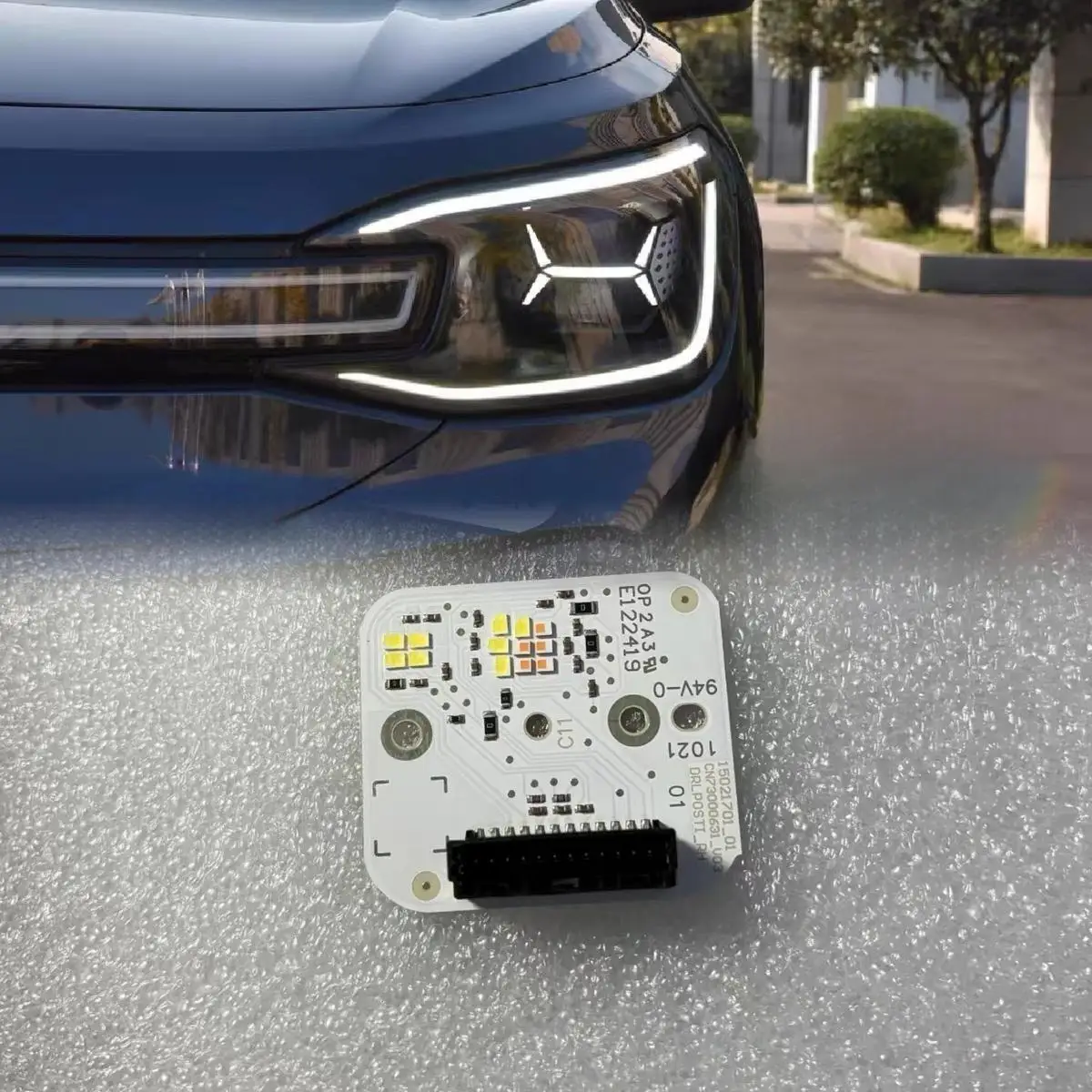 

Car DRL Headlight Light Guide Plate Daytime Running Lamp Tube Bar for VW ID6 ID.6 CROSS 2021 2022 2023 2024 Tube Light Strips