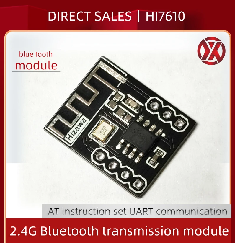 Bluetooth Stereo Audio Module Transmission HI7610 AT Commands SPP Bluetooth Speaker Amplifier DIY