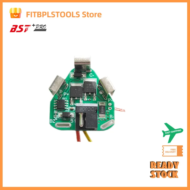 Placa de proteção de bateria de lítio 3s 12v, dc ferramenta manual, furadeira, bateria de íon-lítio, circuito bms 18650, 3 pacotes de células, módulo pcb 20a