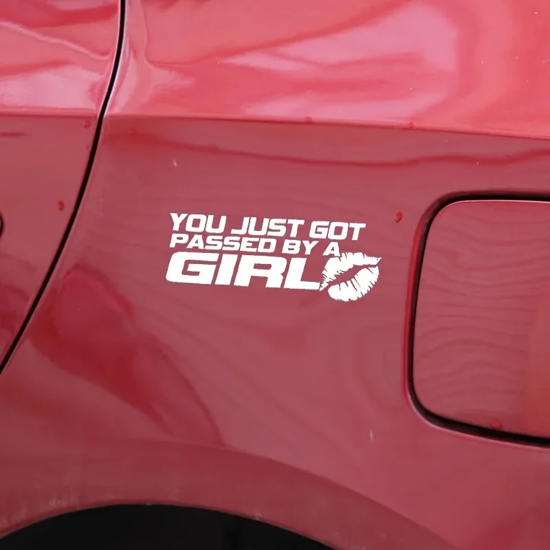 

You just passed a funny car sticker girl - vehicles and motorcycles with funny vinyl stickers