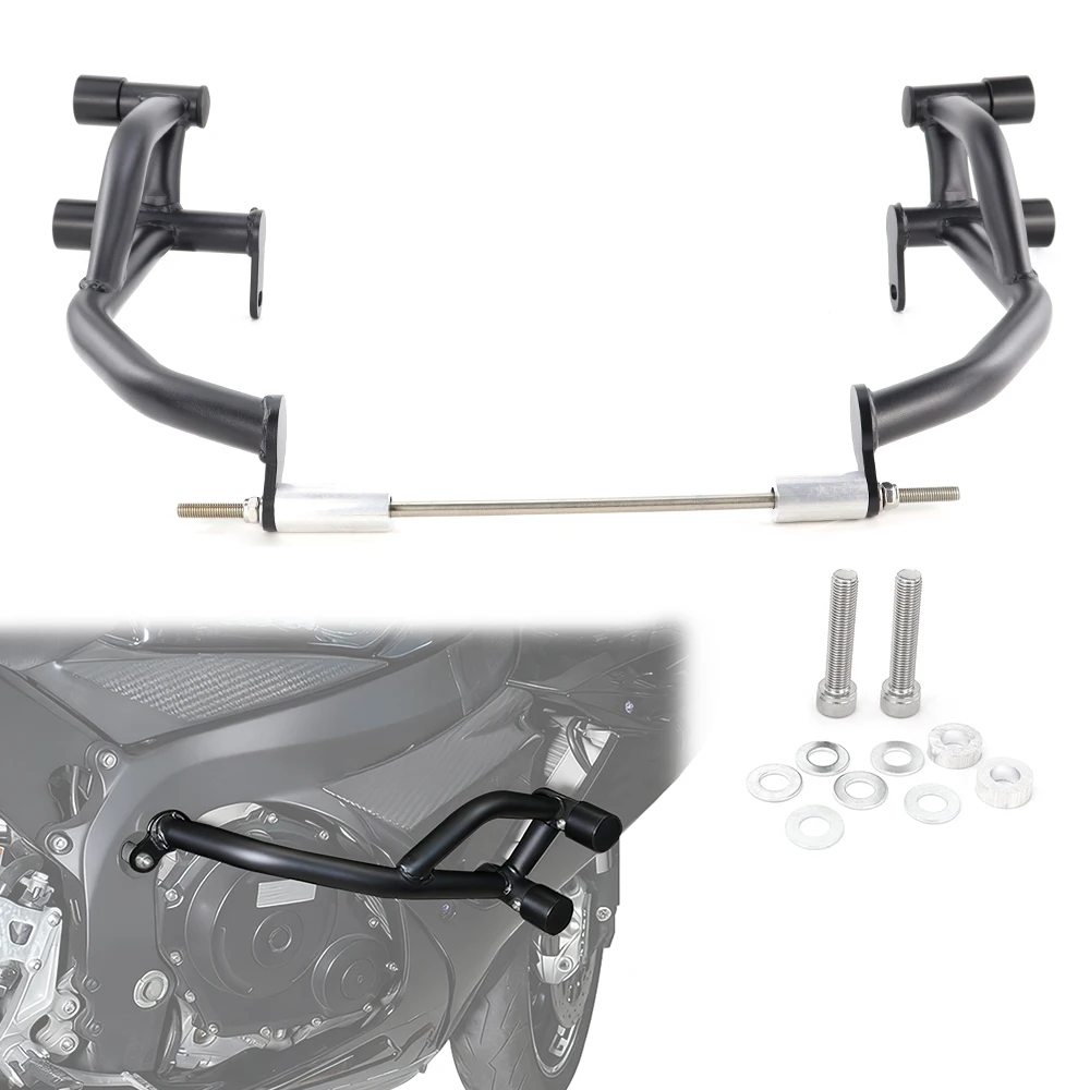 

Fit For Suzuki GSX-R600 GSX-R750 2011-2024 2025 Motorcycle Stunt Crash Cage Engine Guard Highway Bar Bumper Protector Race Rail