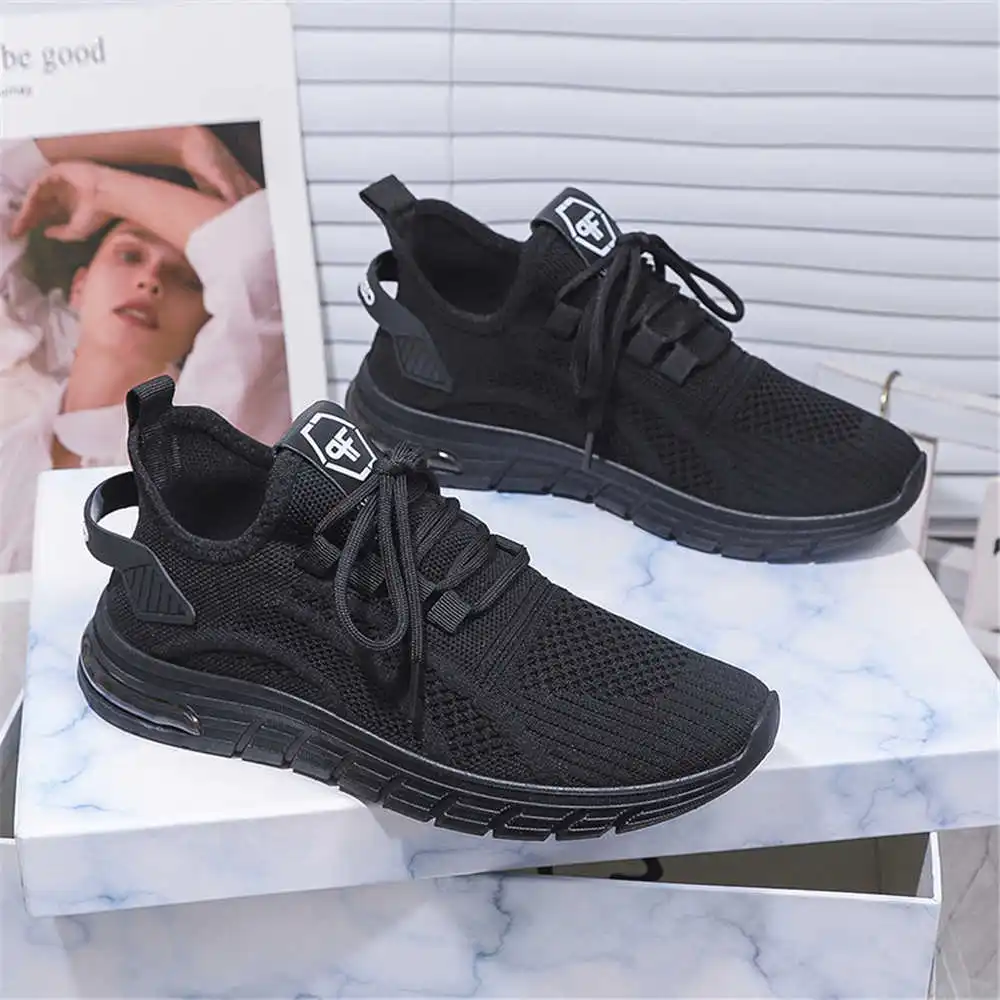 

Spring-autumn Summer Shoes Ladies Walking Women's Blue Boots Sneakers 44 Size Sport Wide Foot Specials Chassure Super Sale