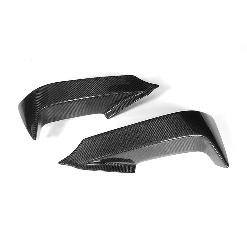 Przednie Splittery Zderzaka Samochodowego, Nakładki na Zderzak do BMW Serii 6 F06 F12 F13 M Sport 640i 650i 2012-2016, Karbonowe Splittery Przednie — 2
